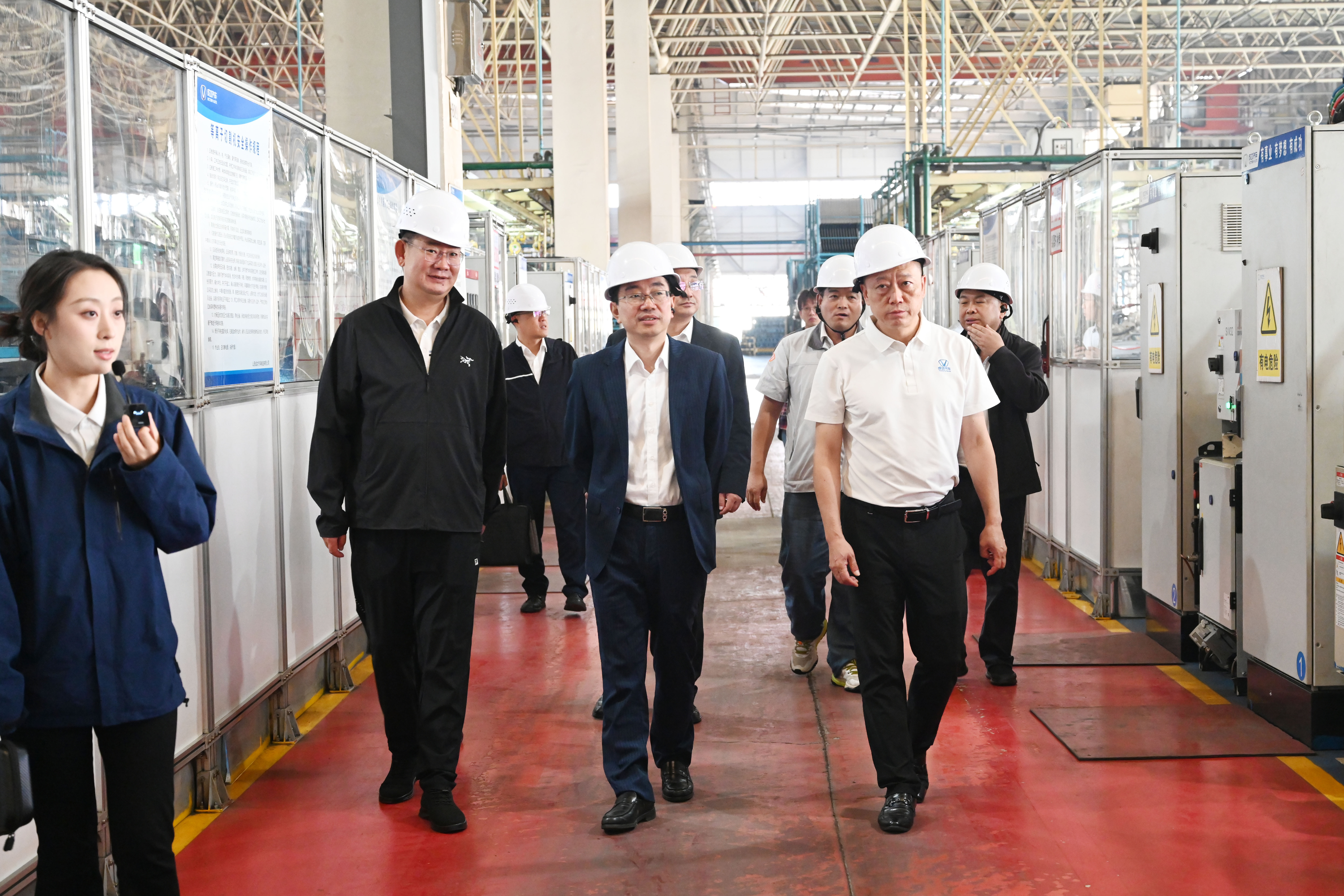 渤海银行太原分行、长治分行一行莅临成功集团参观座谈